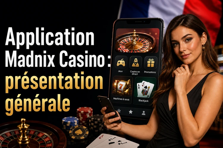 Application Madnix Casino : présentation générale