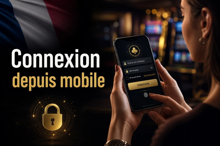 Connexion depuis mobile